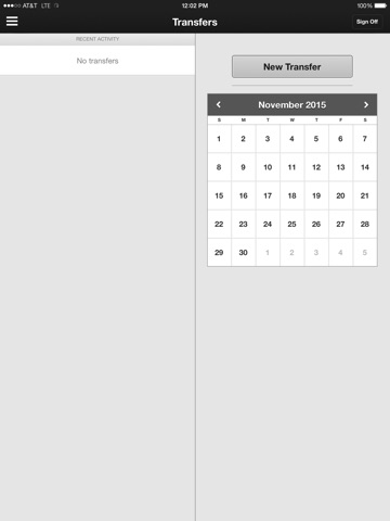 Dieterich Bank Mobile for iPad screenshot 2