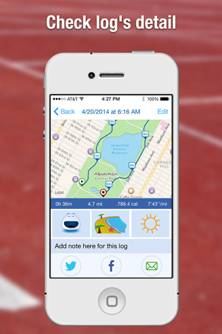 Run Diary Pro - náhled