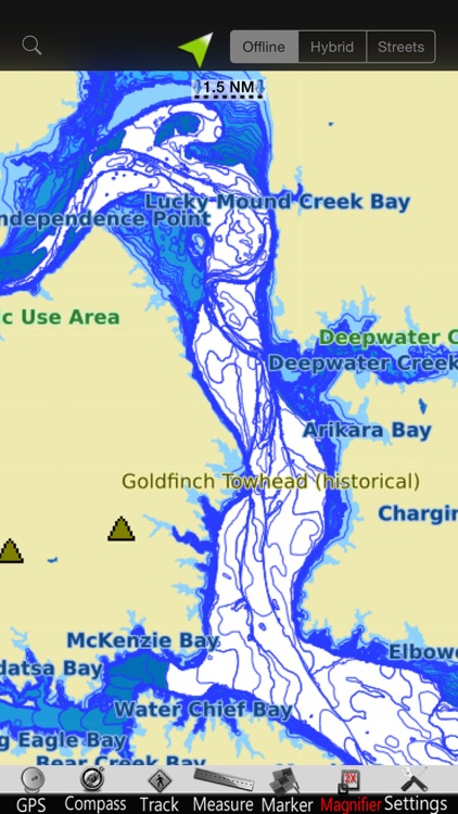 Sakakawea lake Nautical Charts by MapITech