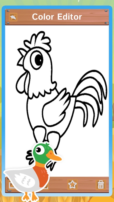 How to cancel & delete Cute Farm with Animals Coloring Pages from iphone & ipad 3