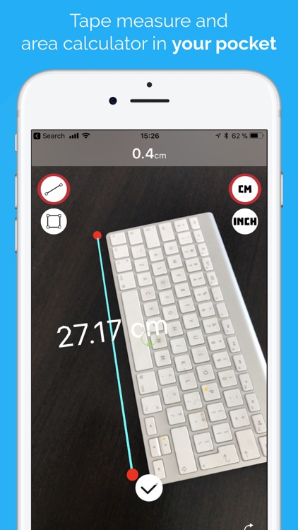 AR Ruler Measure Line and Area