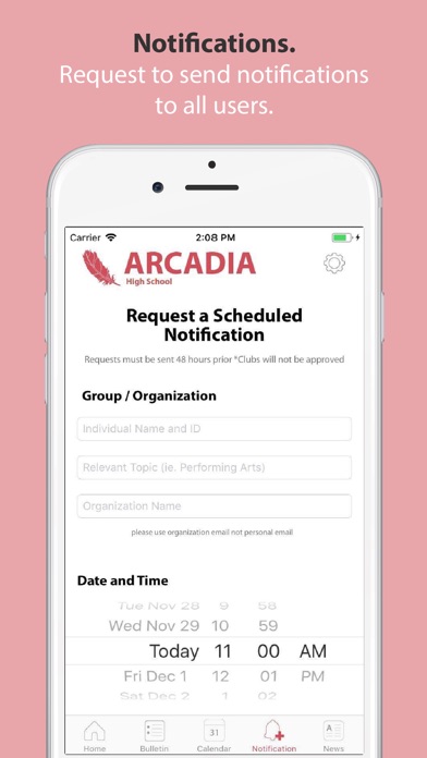 Arcadia High Mobile screenshot 4