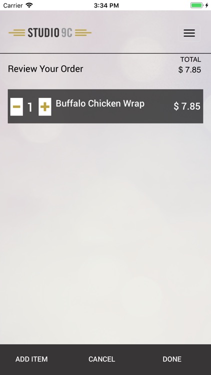 Studio9c Mobile Ordering