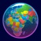 Discover all kinds of interesting facts about our planet by spinning a 3-D globe with this educational app