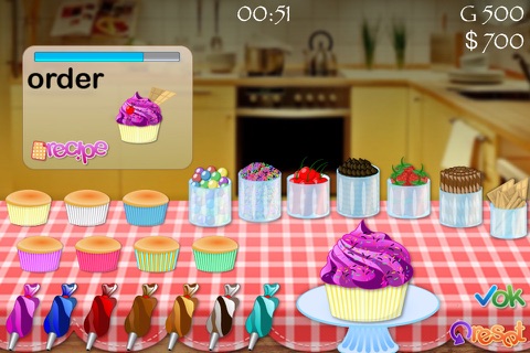 Cupcake Maker Cooking Fun screenshot 2