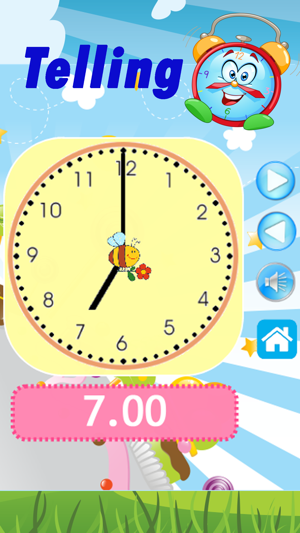 Speaking Clock Teach Tell Time(圖2)-速報App