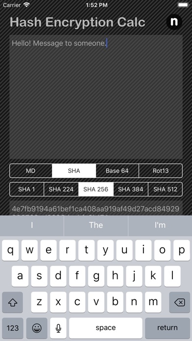 Hash & Encryption Calculator screenshot 2