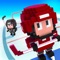 Swipe to dodge defenders to skate towards the goal
