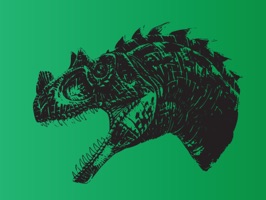 Enjoy awesome hand sketched dinosaur prints