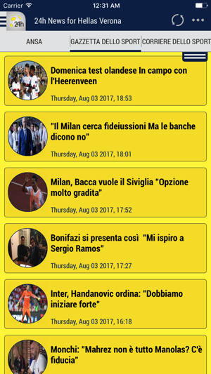 24h News for Hellas Verona(圖1)-速報App