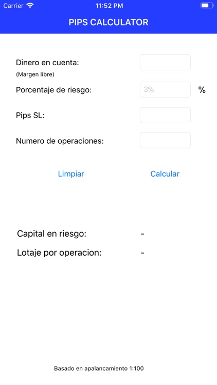 Pips Calculator