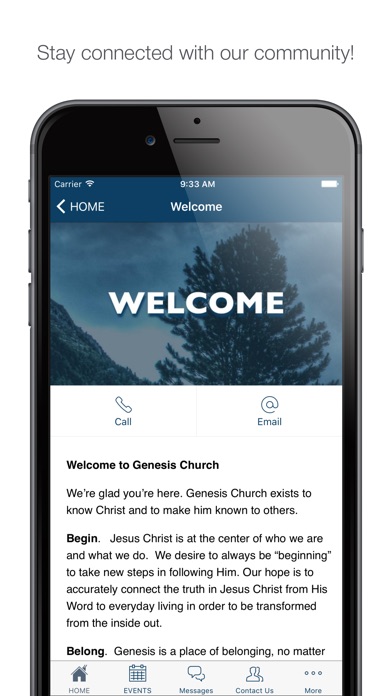 Genesis Church App screenshot 2