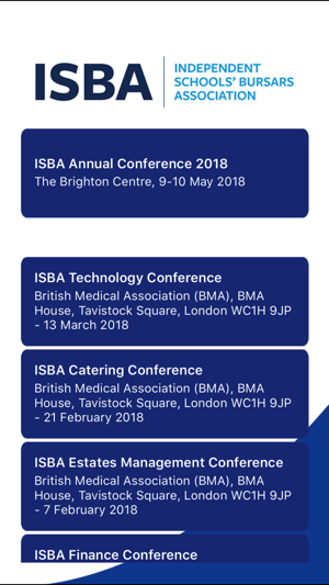 ISBA Conferences(圖2)-速報App