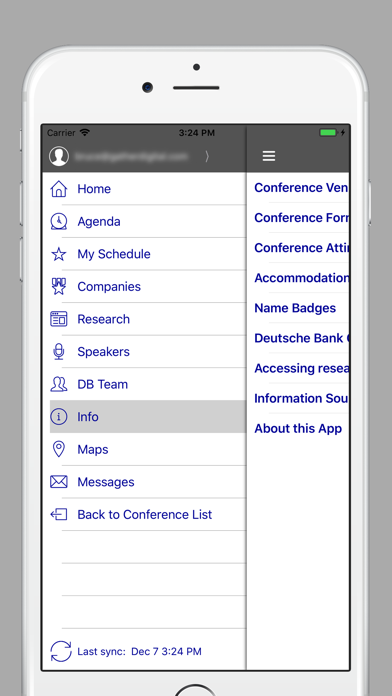 How to cancel & delete Deutsche Bank Conferences from iphone & ipad 3