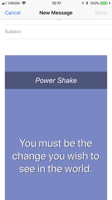 Power Shake - daily quotes screenshot 4