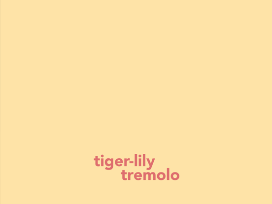 tiger lily tremolo