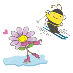 Bee and Flower Love Sport