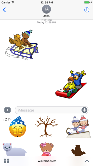 Best Winter Season Stickers(圖1)-速報App