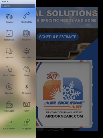 Airbourne Air Inc. screenshot 2