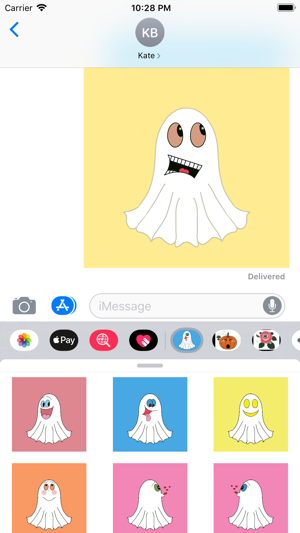 Cute Halloween Ghost stickers(圖2)-速報App