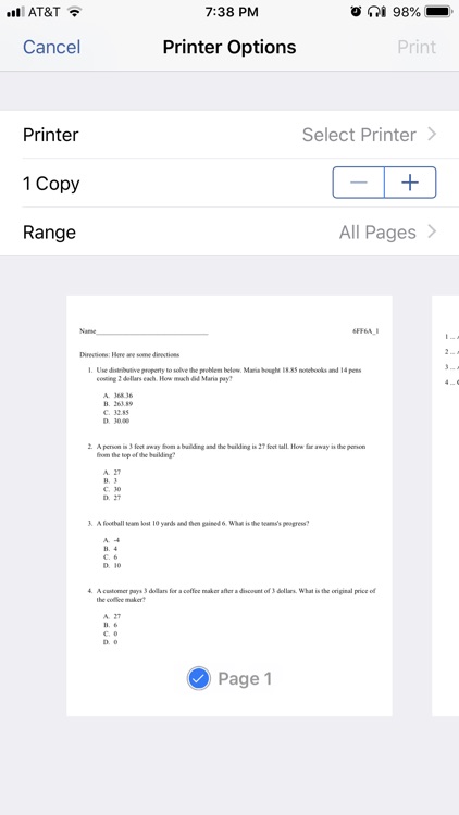 Percaso - Create Math Tests screenshot-6