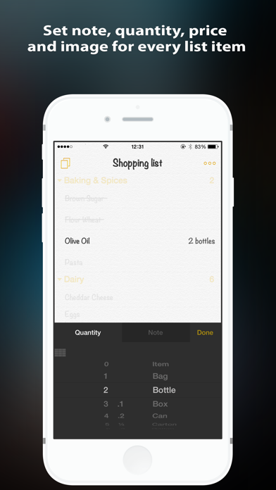 SuperList (Shopping List) Screenshot 4
