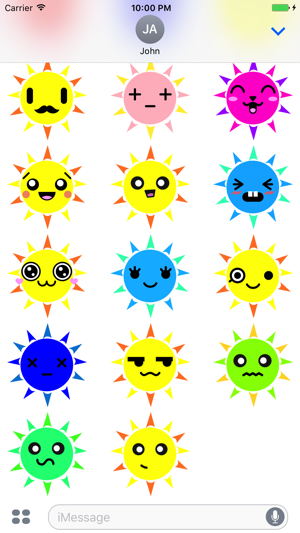 SUNEMOJI - Bright Sunny Summer Emojis(圖3)-速報App