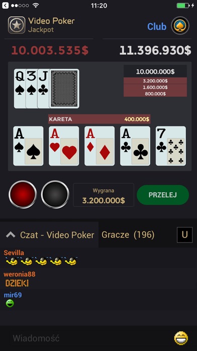 Club Video Poker screenshot 2