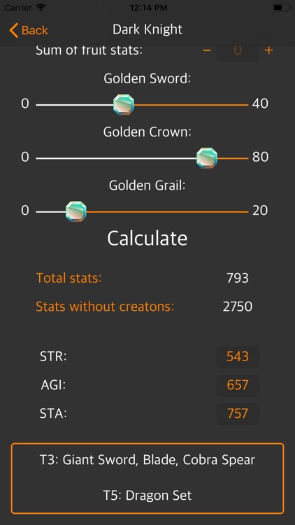 Calculator For Mu Origin screenshot-3