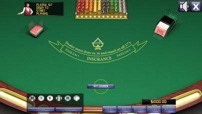Blackjack - 21 Poker game screenshot 2