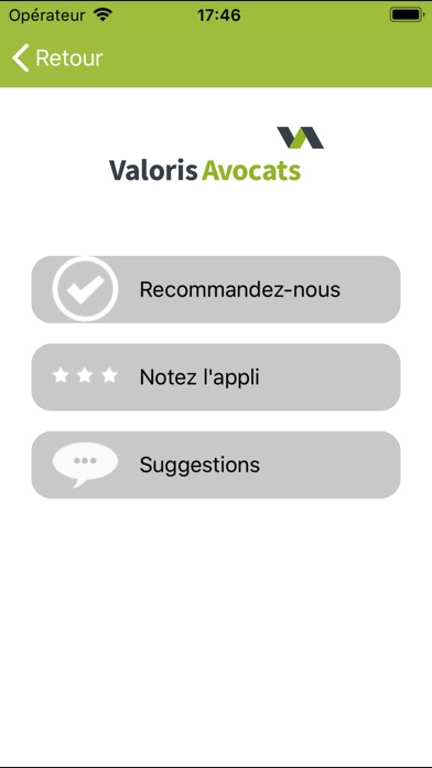 Valoris Avocats screenshot 4