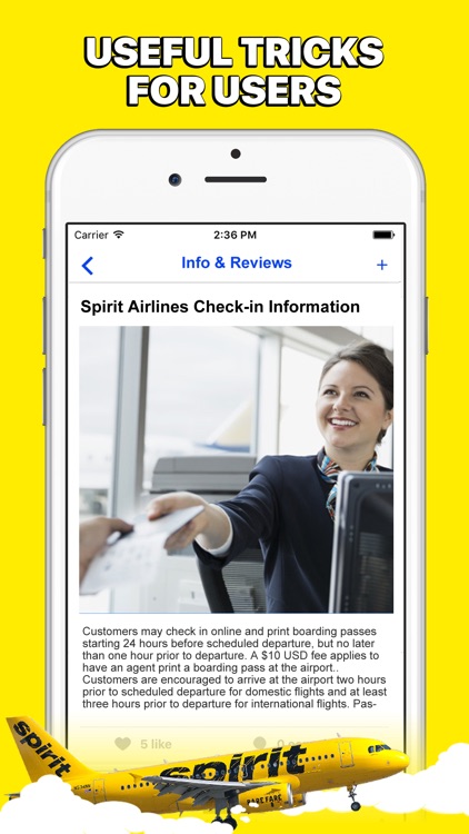 GuideBook for Spirit Airlines
