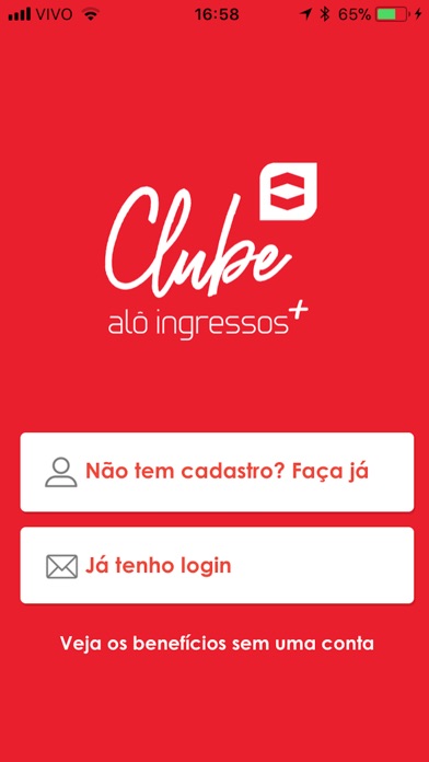 Clube Alô Ingressos+ screenshot 2