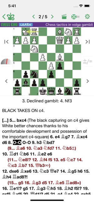 Chess Tactics in Volga gambit(圖2)-速報App