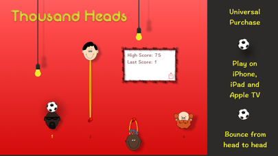 How to cancel & delete Thousand Heads Ball Bouncing from iphone & ipad 1