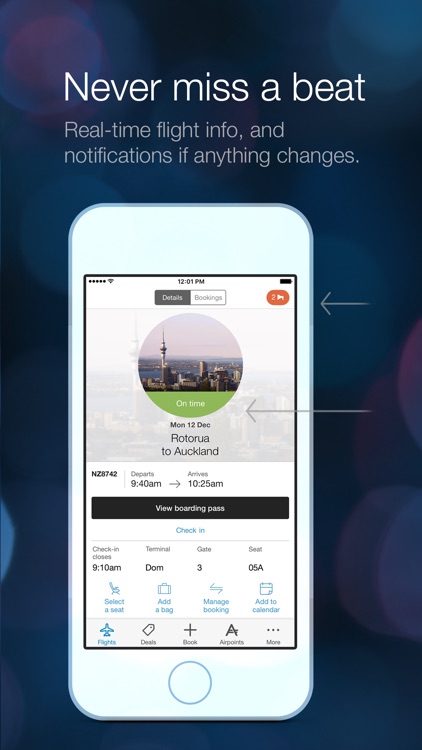 Air NZ mobile app