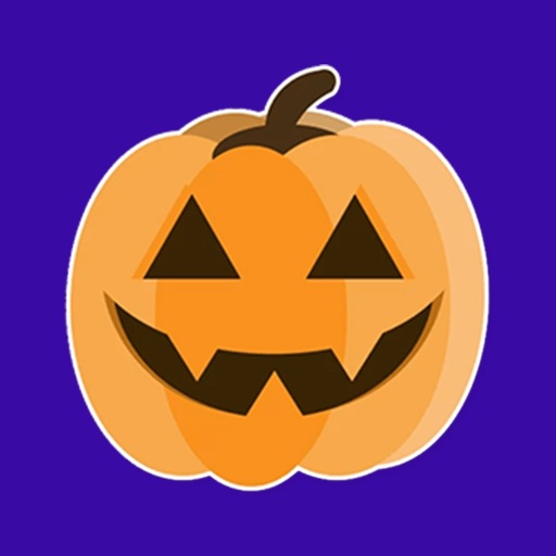 Halloween Pumpkin smiley moji