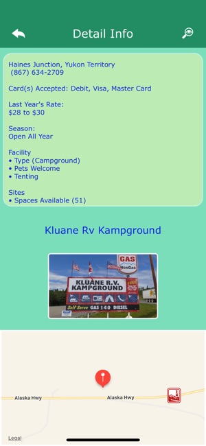 Yukon Campgrounds & Parks(圖3)-速報App