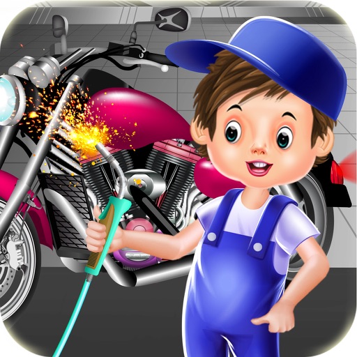 Sports bike factory simulator iOS App