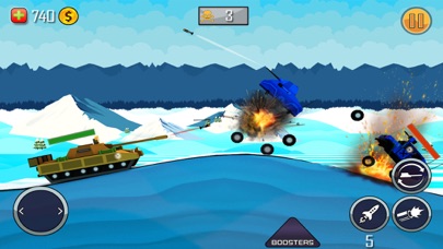 Hill of Tanks : Tank Battle screenshot 2