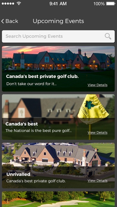 National Golf Club of Canada screenshot 4