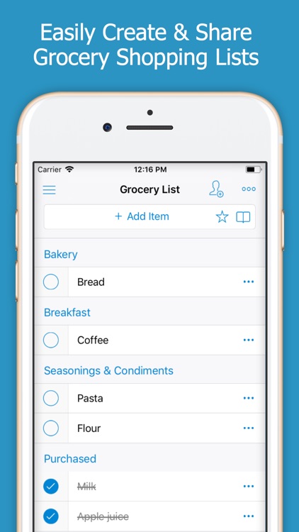 Shoppylist - Shopping List screenshot-0