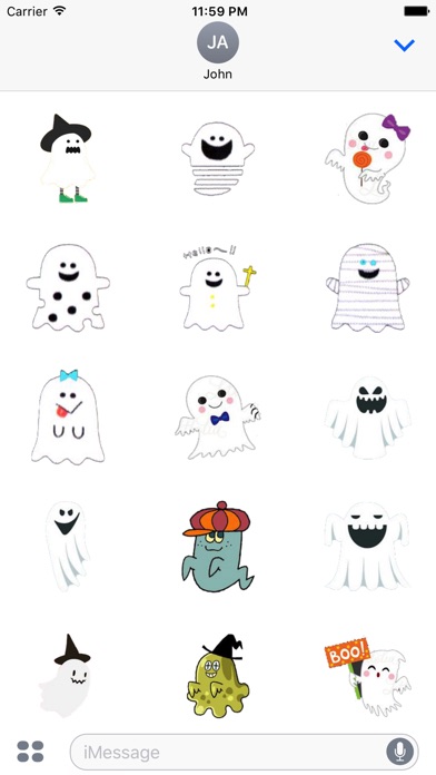 Ghost Funny Stickers screenshot 3