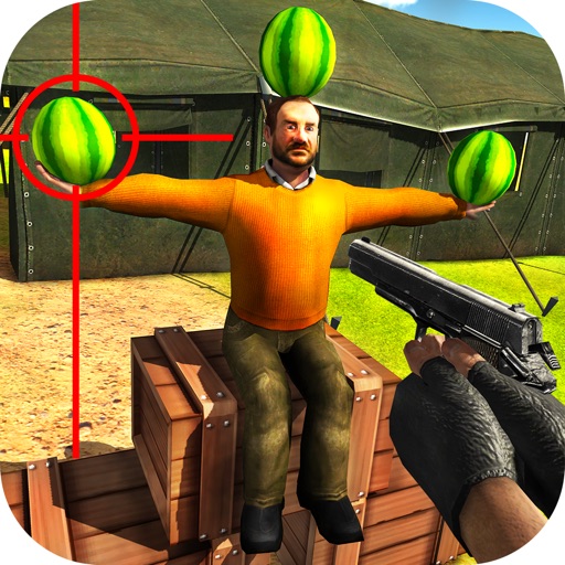 Watermelon Shooting Game 3D icon