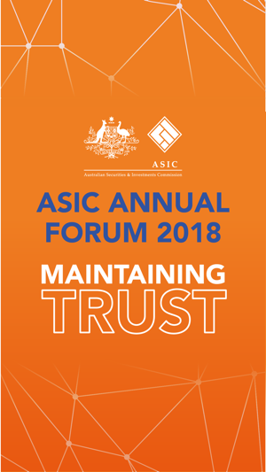 ASIC Annual Forum 2018