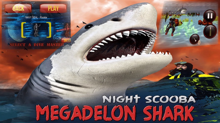 Megadelon Shark Night Scooba