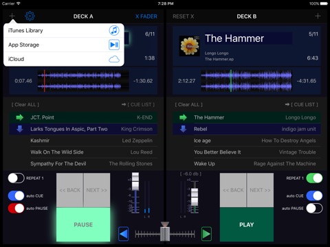 PlayBacker for iPad screenshot 2
