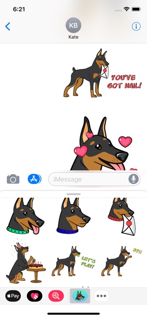 Doberman Stickers(圖9)-速報App