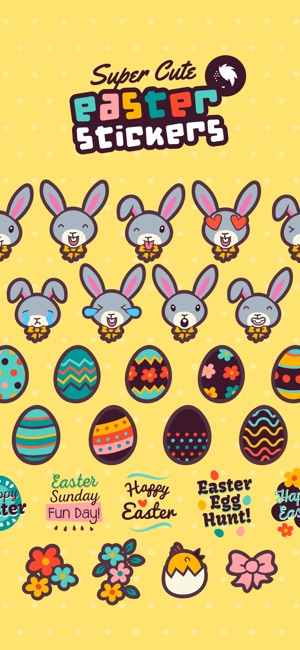 Easter Bunny Emojis & Stickers