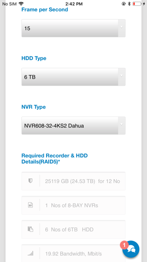 CCTV Storage Calculator QATAR(圖4)-速報App